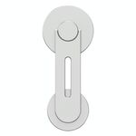 Supporto di espansione magnetico per laptop AhaStyle WG26-5 in alluminio MagSafe Circle, supporto portatile regolabile per telefono (argento)