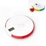 Scatola per pillole intelligente con temporizzazione portatile per una settimana Scatola per medicinali elettronici per anziani (rossa)