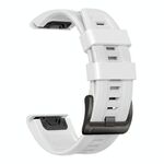 Per cinturino da 22 mm xDfind in silicone sportivo colore puro (bianco)
