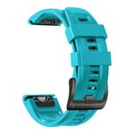 Per Garmin 22mm x trova il cinturino in silicone Sport Pure Color (blu cielo)