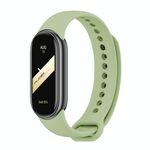 Cinturino per orologio in silicone tinta unita con fibbia in metallo xDfind per Xiaomi Smart Band 10/9/8 (viola taro)