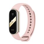 Per Xiaomi Smart Band 10/9/8 xDfind Cinturino in silicone tinta unita con fibbia in metallo (rosa)