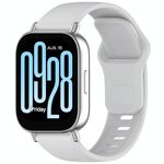 Cinturino in silicone con fibbia inversa tinta unita xDfind per Redmi Watch 5 Active / Watch 5 Lite (grigio)