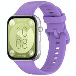 Per Huawei Watch Fit 3 trova il cinturino sportivo in silicone con fibbia colorata (viola)