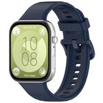 Per Huawei Watch Fit 3, scopri il cinturino sportivo in silicone con fibbia colorata (blu notte)