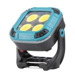 W8129-4 Mini luce da lavoro multifunzione, luce da campeggio per tenda da esterno (blu)