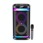 Altoparlante digitale Bluetooth con luce ambientale per esterni Yesido YSW29 con microfono (nero)