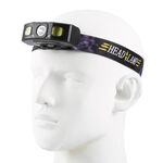 Faro anteriore con sensore a infrarossi super luminoso YY12 per esterni (nero)