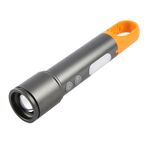 Torcia elettrica impermeabile con zoom laser bianco da esterno in lega di alluminio X723