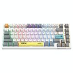 Tastiera da gioco meccanica ONIKUMA G58 a 82 tasti sostituibili a caldo (bianca)