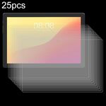 Per Apex T10 Pro 10.1 25 pezzi Pellicola in vetro temperato antideflagrante 9H 0,3 mm