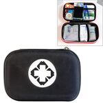 25 in 1 EVA Portable Car Home Outdoor Emergency Supplies Kit Survival Rescue Box (nero)