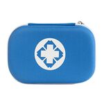 43 in 1 EVA Portable Car Home Outdoor Emergency Supplies Kit Survival Rescue Box (blu)
