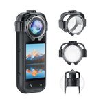 Per Insta360 X5 PULUZ Snap-on - Copertura protettiva in vetro temperato ottico (trasparente)