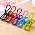 10 PCS Candy Color Atrong Aolid Clip per alimenti multiuso in acciaio inossidabile Clip per piangere, consegna a colori casuali