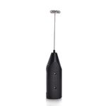 Frullatore elettrico per caffè al latte per uso domestico Mini frullatore semiautomatico per panna (nero)