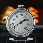 Strumento di cottura con termometro da forno con quadrante sovradimensionato e puntatore da 400 gradi centigradi