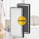 Filtro HEPA da 2 pezzi/confezione per parti di ricambio del purificatore d'aria Medify Air MA-15