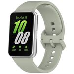 Cinturino per orologio in silicone con fibbia colorata xDfind per Samsung Galaxy Fit 4/3 (grigio verde)