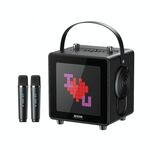 Altoparlante wireless Bluetooth da tavolo WK Beluga D22 Pixel (nero)