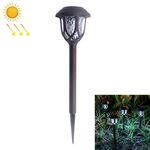 Lampada da giardino per esterni a energia solare per caffè IP65 Lampada da giardino decorativa a LED impermeabile (luce bianca)