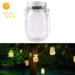 10 LED Solar Energy Mason Bottle Cap Lampada a sospensione Decorazione per esterni Luce da giardino, non includere il corpo della bottiglia (bianco caldo)