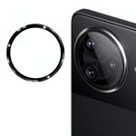 Per Redmi K80 / K80 Pro ENKAY Hat-Prince 9H Pellicola in vetro temperato per fotocamera posteriore in lega di alluminio (nero)