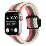 Cinturino elastico intrecciato con fibbia magnetica per Apple Watch da 46 mm / 49 mm / 45 mm / 44 mm (tre colori)