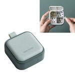 Scatola di imballaggio per medicinali Scatola di immagazzinaggio portatile portatile Scatola di medicinali piccola (verde)