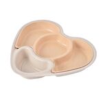 Stoviglie per bambini Piatto diviso per scuola materna (giallo beige)