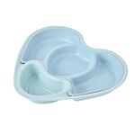 Stoviglie per bambini Piatto diviso per scuola materna (blu)