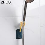 Staffa doccia multifunzione regolabile 2 pezzi Base per ugello doccia tipo pasta da bagno (giallo blu)