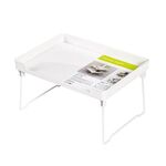 Scaffale da cucina pieghevole per armadio da tavolo, colore bianco