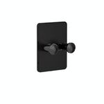 Confezione da 3 organizer per rasoio da parete senza foratura, manuale/gancio per rasoio di sicurezza (nero)