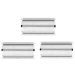 Confezione da 3 fogli di ricambio per rasoi elettrici Flyco FS625/FS626/FS628/FS629