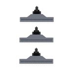 Confezione da 3 lame di ricambio per rasoi elettrici Flyco FS625/FS626/FS628/FS629