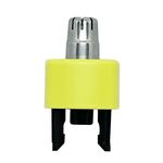 Lama di ricambio per rasoio elettrico per tagliacapelli per Philips OneBlade QP2520 / QP2630 / QP6530 / QP6510 / QP6520 (piedini neri 2)