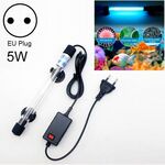 Lampada per acquario per disinfezione delle alghe ultraviolette UV 220V 5W, spina europea