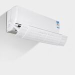 Parabrezza per parabrezza universale anti-diritto universale per camera da letto a parete per bambini, versione a tre assi