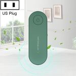 Mini purificatore d'aria anionico Fumo PM2.5 Rimuovi purificatore d'aria da cucina WC, tipo di spina: spina americana (verde)