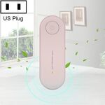 Mini purificatore d'aria anionico Smoke PM2.5 Rimuovi purificatore d'aria da cucina, tipo di spina: spina americana (rosa)
