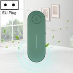 Mini purificatore d'aria anionico fumo PM2.5 Rimuovi purificatore d'aria da cucina WC, tipo di spina: spina europea (verde)