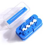 Divisorio per pillole trasparente per taglierine per medicinali