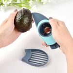 Taglierina per avocado Dispositivo multifunzionale per tagliare la frutta Affettatrice Pelapatate Separatore