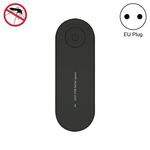 Anti-zanzare elettronico repellente per zanzare ad ultrasuoni, tipo di spina: spina europea (nera)