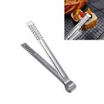 10 pz in acciaio inox alimentare clip pane barbecue clip bistecca a buffet clip, dimensioni: 9 pollici