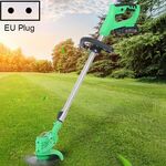21V portatile ricaricabile elettrico prato per tosaerba, tipo Plug: spina UE (verde)