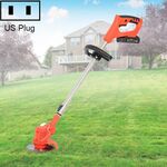 36V portatile ricaricabile elettrico prato per tosaerba, tipo Plug: spina USA (rosso)
