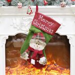 Calze natalizie Sacchetto regalo Ornamenti natalizi Regali Ciondolo calzini dolci (pupazzo di neve)