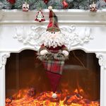 Ciondolo di Natale Sacchetti regalo Decorazioni per il giorno di Natale Ornamenti per bambini di Natale Sacchetti di caramelle Sacchetti regalo (anziani)